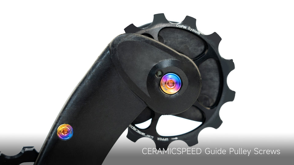 CeramicSpeed Cage Screws — Titanium OSPW Upgrade with Torque Sequence