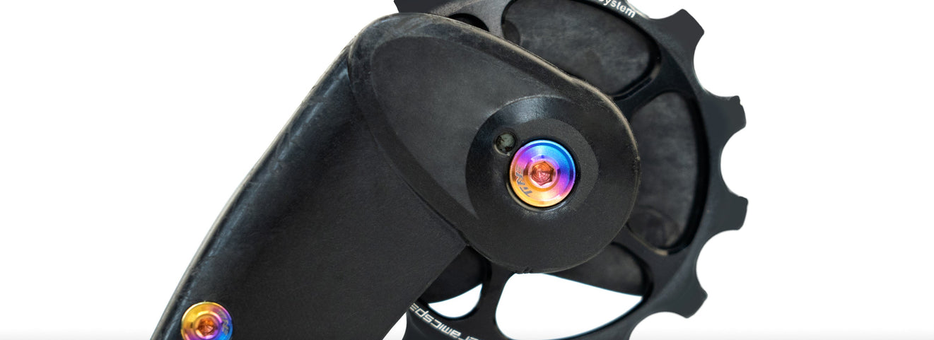 CeramicSpeed Cage Screws — Titanium OSPW Upgrade with Torque Sequence