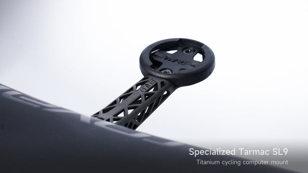 TiNE 3D-Printed Titanium Bike Computer Mount