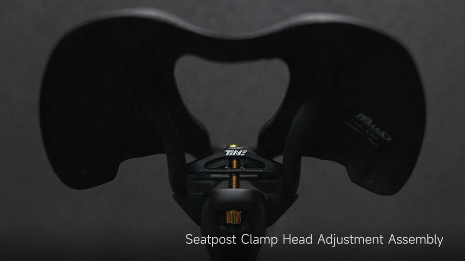 Seatpost Clamp Tuning Set — TiNE Ti + Carbon 17.9-22.5g for 10 Frames