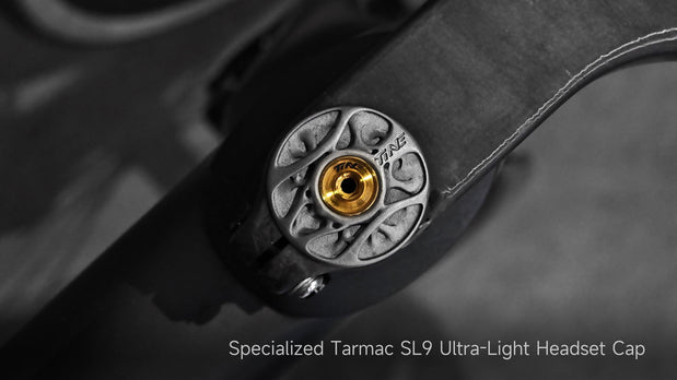 TiNE titanium headset cap for Specialized Tarmac SL9, 6.0g