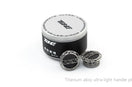 Bar End Plugs — TiNE Titanium Hex-Star 3g Pair