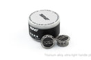 Bar End Plugs — TiNE Titanium Hex-Star 3g Pair