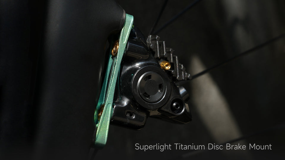 Bike Disc Brake Spacer — What It Does and Why Titanium Saves Weight