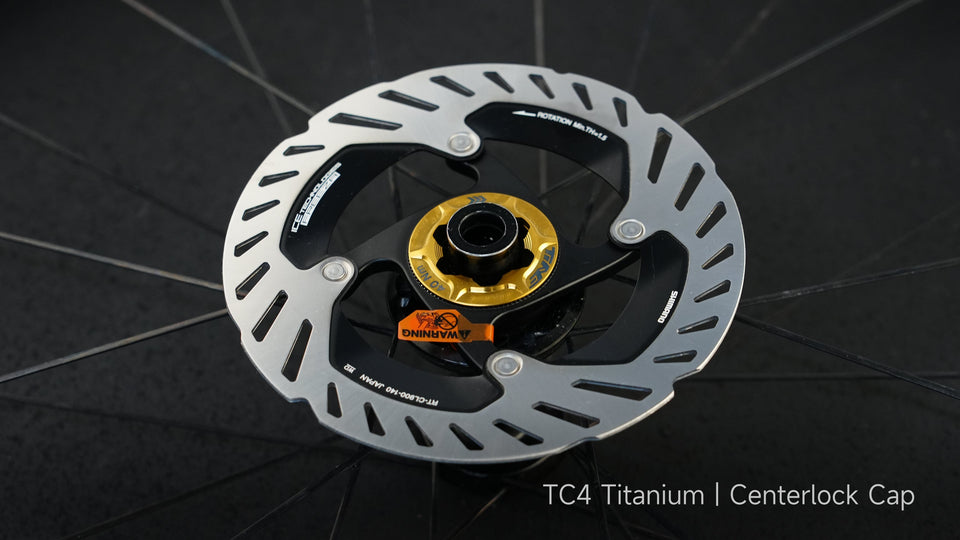 Centerlock to Six Bolt Adapter — Titanium Lock Ring Step Guide