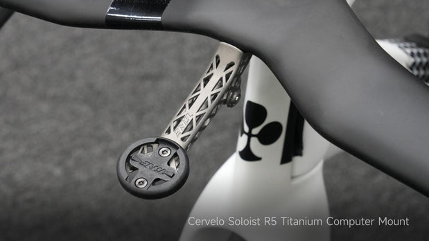 TiNE TECH Cervelo Soloist R5 titanium stem computer mount