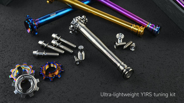 TiNE titanium Colnago Y1RS expander bolt kit components