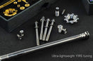 TiNE Colnago Y1RS titanium expander kit - CNC Ti hardware, gold parts, black box