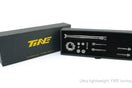 TiNE TECH Colnago Y1RS Titanium Expander Bolt Kit display in black box with yellow logo, showing ultra-lightweight titanium shaft, ring, and hardware components for weight savings.