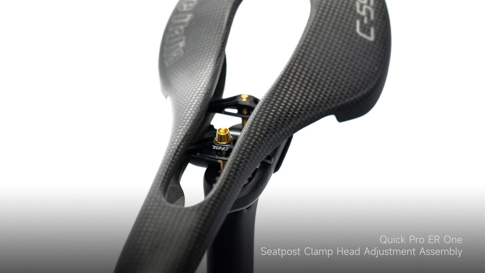 Quick Pro ER One Seatpost Yoke 22.5 g vs Stock 64.7 g (42.2 g Saved)