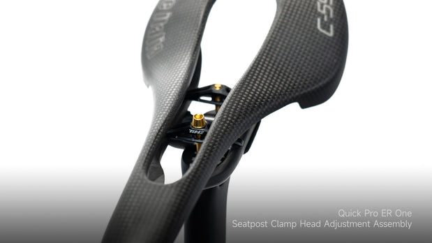 Quick Pro ER One Seatpost Yoke 22.5 g vs Stock 64.7 g (42.2 g Saved)