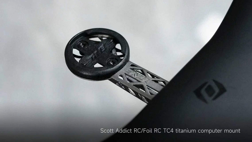 Scott Titanium Computer Mount 10.7 g/11.5 g Ultra-Light vs 1050 16.7 g/17.5 g