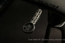 Scott Addict RC Titanium cycling computer mount with lattice design
