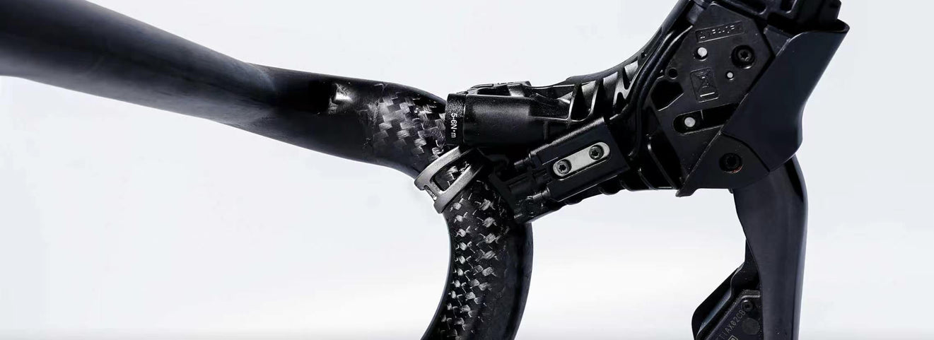 Shifter Clamp Band — TiNE Titanium V-Clamp 9.6g for SRAM & Shimano