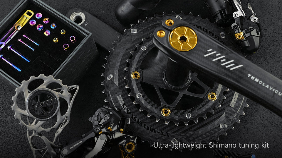 Shimano Titanium Bolt Kit Installation Guide 105 Ultegra Dura-Ace