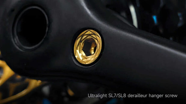 TiNE Specialized SL6/SL7/SL8 ultra-light titanium derailleur hanger bolt