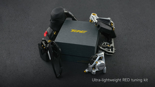 TiNE SRAM RED AXS ultra-light titanium bolt kit components