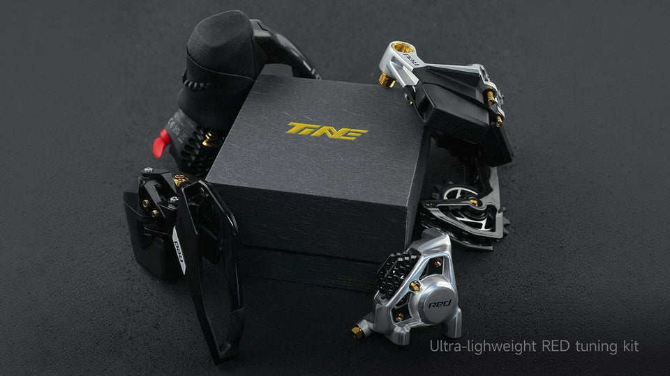 SRAM RED AXS Bolt Kit: 139g Stock vs 77.7g Titanium Per-Zone Savings