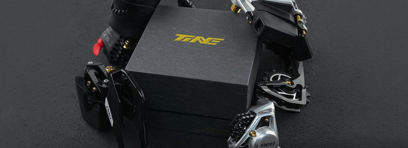SRAM RED AXS Bolt Kit: 139g Stock vs 77.7g Titanium Per-Zone Savings