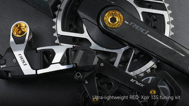 SRAM RED XPLR 13S Titanium Bolt Kit Upgrade Guide