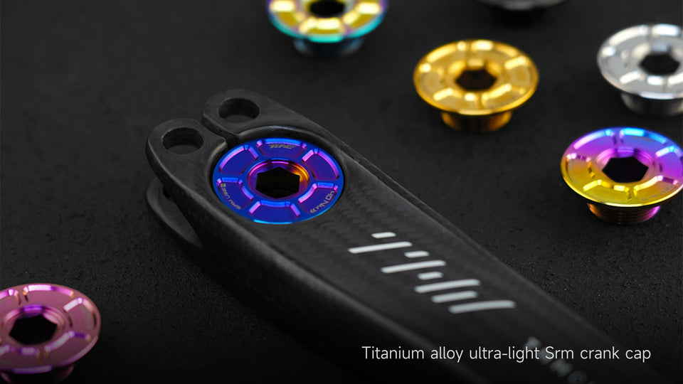 SRM Crank Cap Weight: 12.5 g Titanium Set vs Alloy (FAQ)