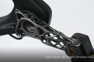 TiNE TECH's Eclos ultra-light titanium derailleur hanger mounted on bike component