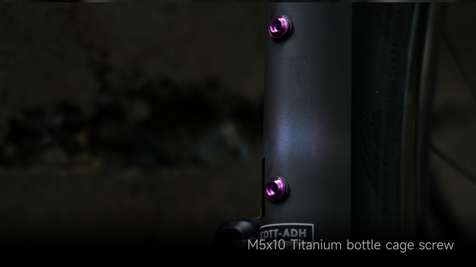 Titanium Water Bottle Cage — Bolt Upgrade Guide