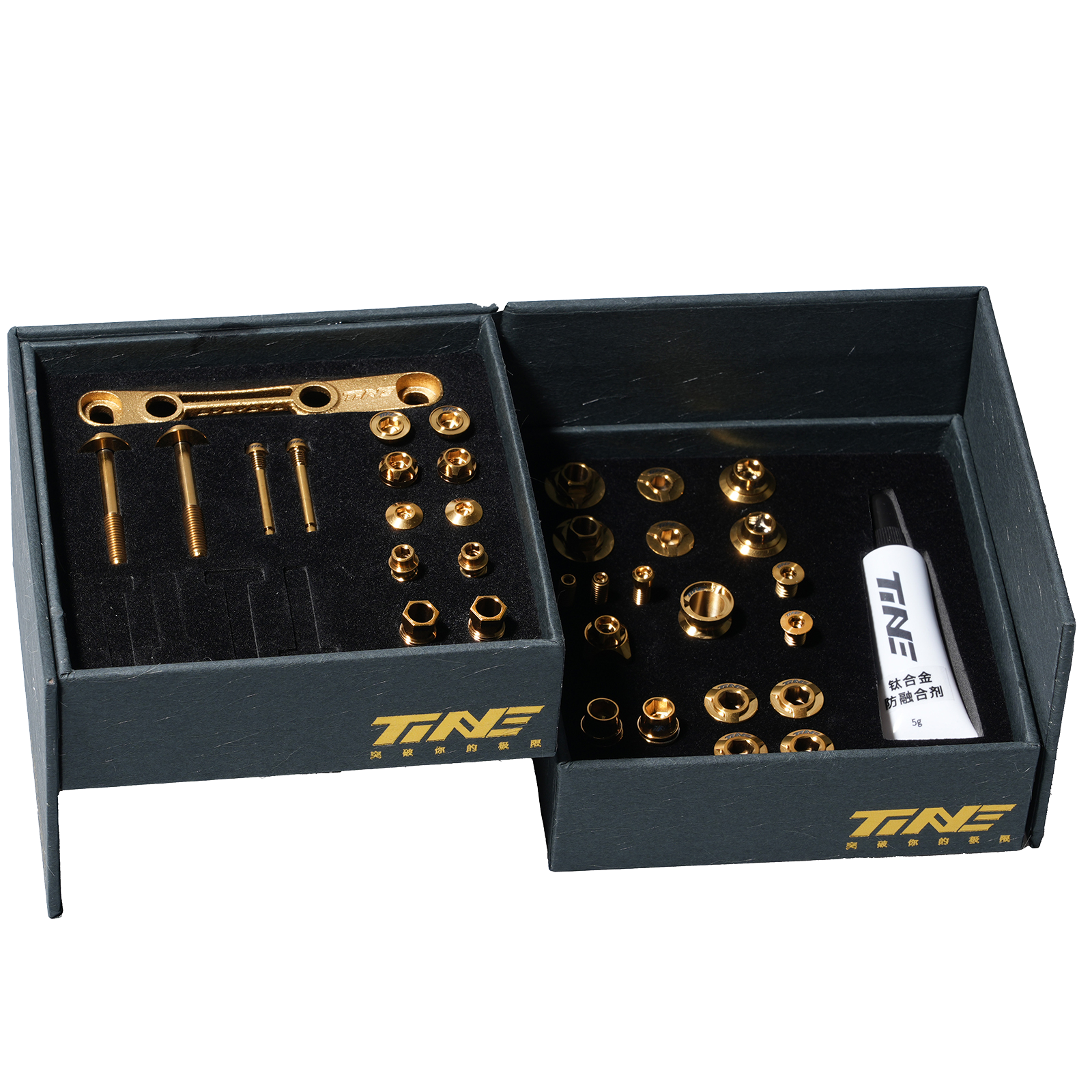 new|Full titanium bolt kit