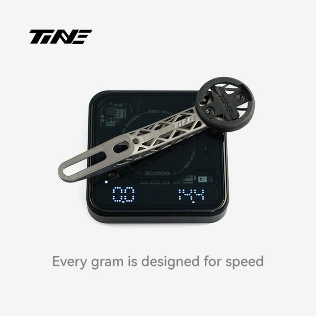 For M5 dual-hole integrated bars (such as DARIMO NEXUM) | Titanium bike mount