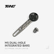 For M5 dual-hole integrated bars (such as DARIMO NEXUM) | Titanium bike mount