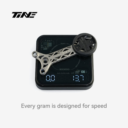 TiNE PINARELLO MOST integrated handlebars | Titanium Bicycle Computer Mount