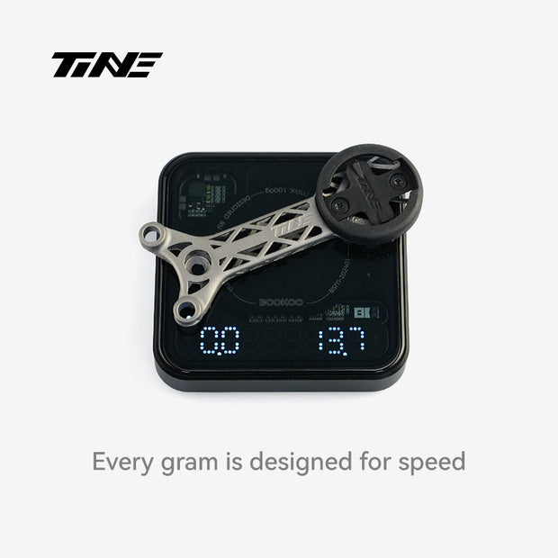 TiNE PINARELLO MOST integrated handlebars | Titanium Bicycle Computer Mount