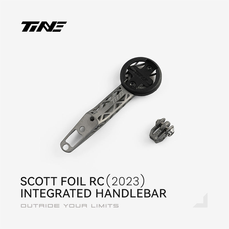 TiNE SCOTT FOIL RC 2023/ADDICT RC 2025 | Titanium Bicycle Computer Mount