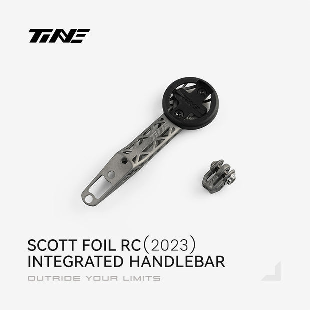 TiNE SCOTT FOIL RC 2023/ADDICT RC 2025 | Titanium Bicycle Computer Mount