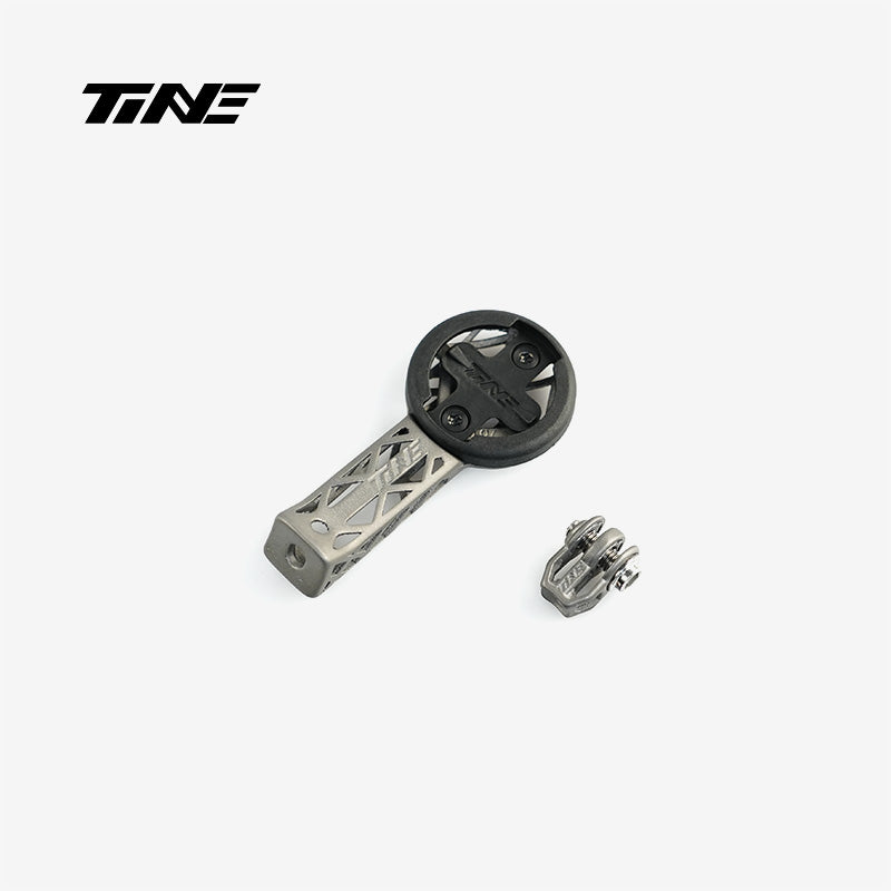TiNE THM TIBIA handlebar stem | Titanium Bicycle Computer Mount