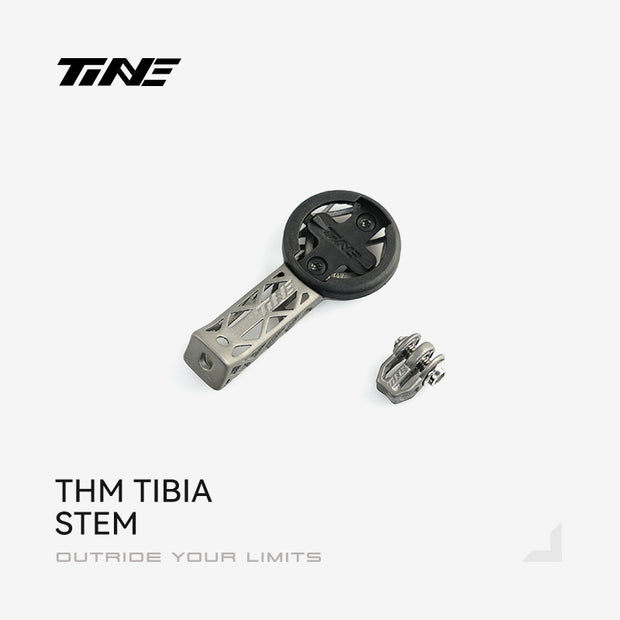 TiNE THM TIBIA handlebar stem | Titanium Bicycle Computer Mount