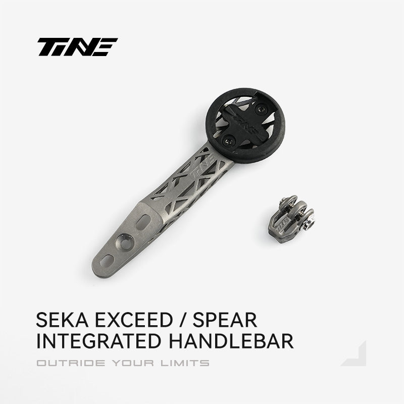 TiNE SEKA EXCEED/SPEAR | Titanium Bicycle Computer Mount