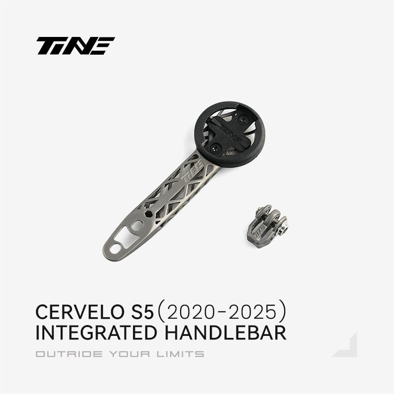 TiNE CERVELO S5 (2020-2025) | Titanium Bicycle Computer Mount