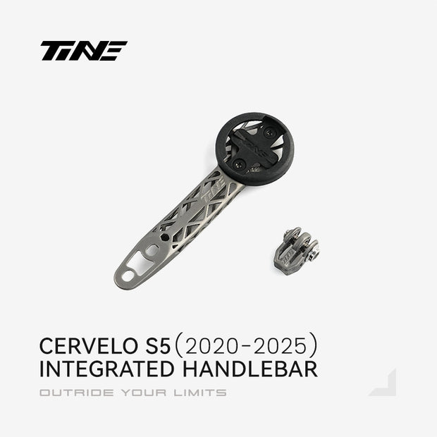 TiNE CERVELO S5 (2020-2025) | Titanium Bicycle Computer Mount