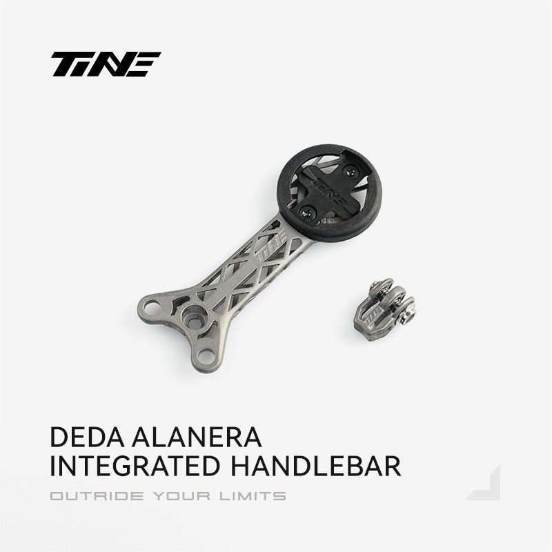 TiNE DEDA alanera | Titanium Bicycle Computer Mount