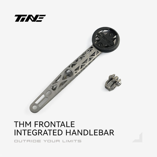 TiNE THM Frontale | Titanium Bicycle Computer Mount