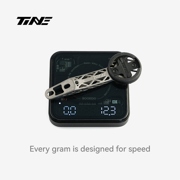 TiNE Cannondale momo design | Titanium Bicycle Computer Mount