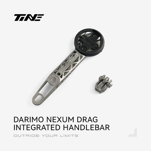 TiNE Darimo nexum drag | Titanium Bicycle Computer Mount