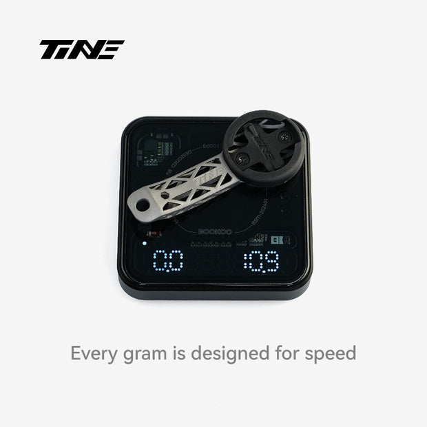 TiNE ENVE aero | Titanium Bicycle Computer Mount