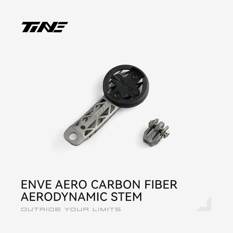 TiNE ENVE aero | Titanium Bicycle Computer Mount