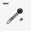 TiNE Aurum essentia titanium bicycle computer mount with lattice extension