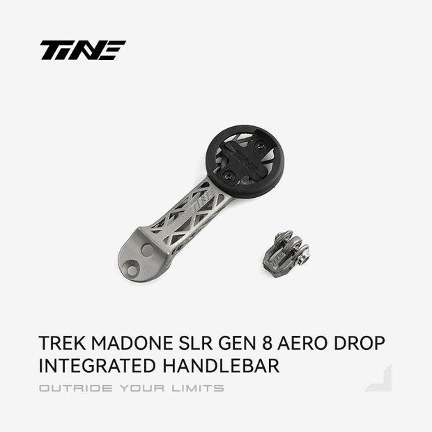 TiNE TREK Madone SLR Gen 8 Aero Drop | Titanium Bicycle Computer Mount