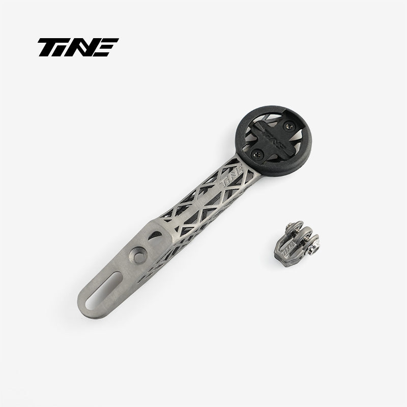 TiNE CANYON CP0018 integrated-bar handlebars | Titanium Bicycle Computer Mount