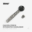 TiNE CANYON CP0018 integrated-bar handlebars | Titanium Bicycle Computer Mount
