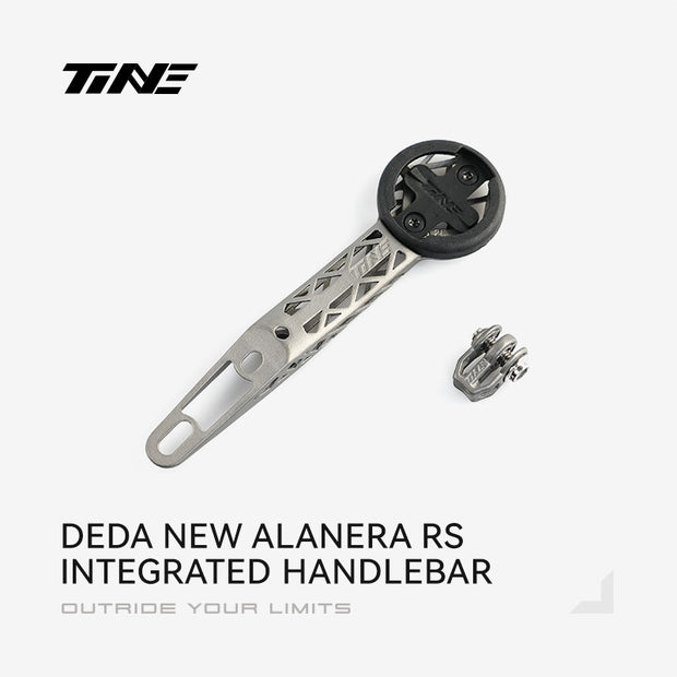 TiNE Deda new alanera rs | Titanium Bicycle Computer Mount